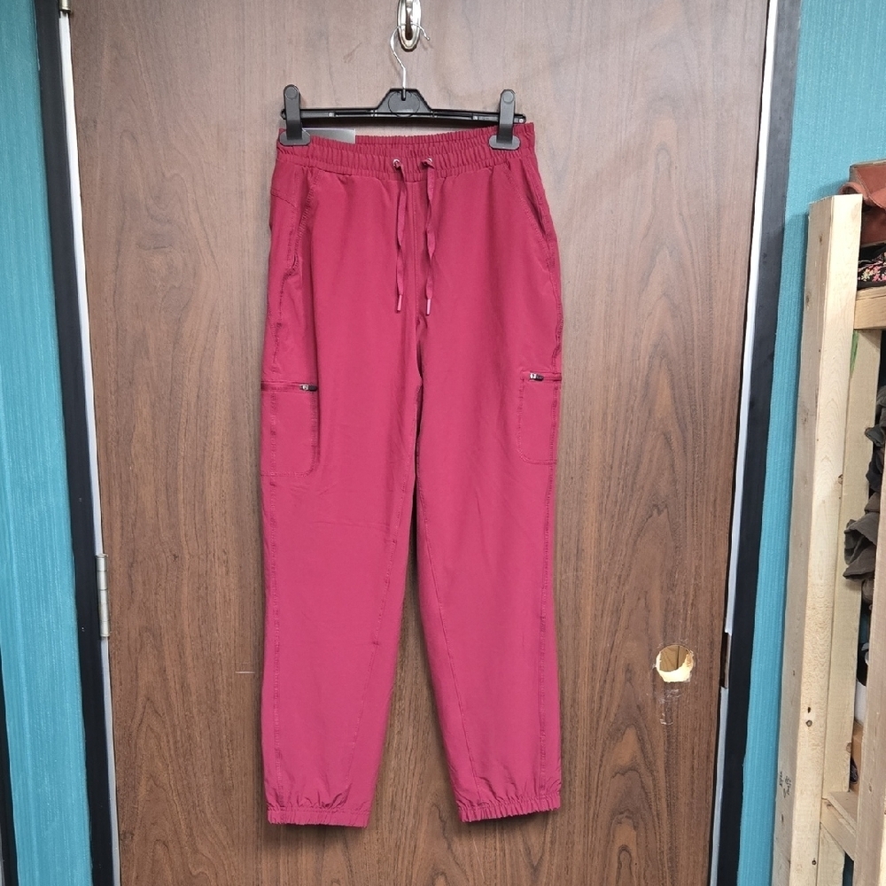 Merrell Size XS Maroon Fleece Lined Jogger Style Pant
